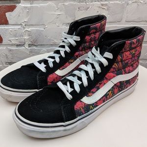 high top vans with designs